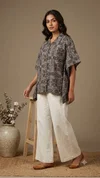 K 924 Vol 3 By Naisha Cotton Printed Ladies Kaftan Style Shirt Tops 